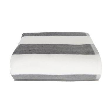 Imagem de Toalha Piscina Praia Listrada Gigante Para Hotel Pousada Teka 500gr, C