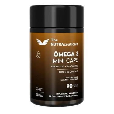 Imagem de Ômega 3 90 Cápsulas Suplemento Alimentar Óleo de Peixe - The Nutraceut