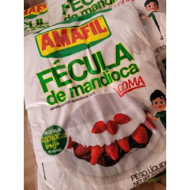 Imagem de Fécula  de mandioca  goma amafil 1 kilos beijus biscoitos