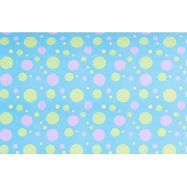 Imagem de Papel de Parede Texturizado Infantil Bolinhas Happy World (0,53m x 10m