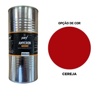 Imagem de Amycron 900ml - tinta para couro (loja oficial), CEREJA
