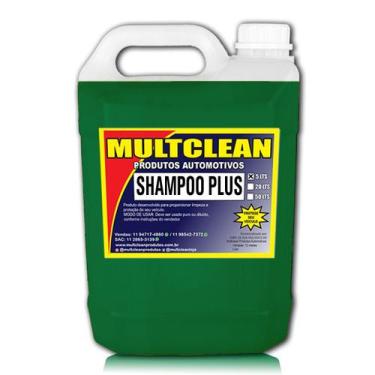 Imagem de Shampoo Plus Automotivo Para Carro Com Cera Concentrado - Multclean Pr