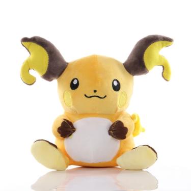 Imagem de Pelúcia Pokémon 20cm Pikachu Raichu