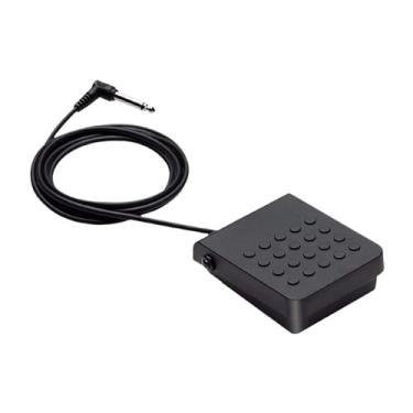 Imagem de Amagogo Pedal de piano eletrônico Sustain Pedal antiderrapante Universal Resistente Compacto Pedal de teclado profissional para teclado, Macaco de 6.5 Mm