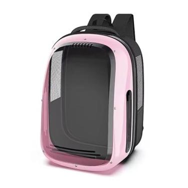 Imagem de Mochila Panorâmica Transporte Pet Avião Para Cães E Gatos Luxo (Rosa)