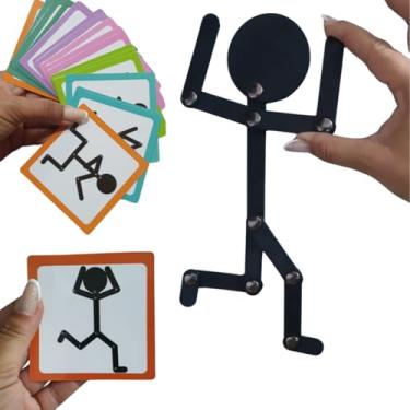 Imagem de Boneco Articulado + 18 Cards | Consciência Corporal, Coordenação Motora e Educação Infantil