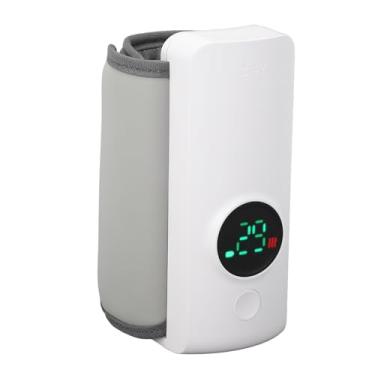 Imagem de Aquecedor de Mamadeiras Portátil, Manga de Aquecimento de Mamadeiras para Leite Materno ou Fórmula para Bebês, Aquecedor Rápido de Mamadeiras Com Bateria de 6000mAh, Alimentado