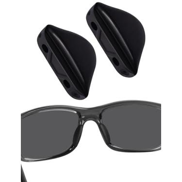 Imagem de BlazerBuck Almofadas de substituição para nariz para Oakley Crosslink OX8027 OX8029 OX8030 OX8031 etc., Asian Fit Black, 0