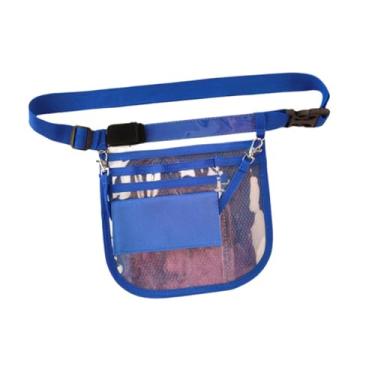 Imagem de YIJU Pochete de enfermeira para mulheres, suprimentos profissionais de enfermagem, ferramenta de enfermeira, bolsa de cinto, Azul