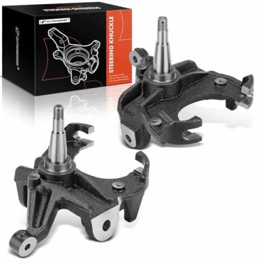 Imagem de A-Premium 2 eixos de suspensão dianteira compatíveis com picape Chevrolet C10, C10 Suburban, 1971-1972, RWD, substitui # M0117K47-1, M0117K47-2