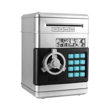 Imagem de Cofrinho Eletrônico Automático com Senha - Caixa de Dinheiro para Econ