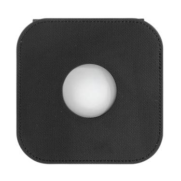 Imagem de XHSESA Capa de couro para Mac Mini Host 2024 - Capa protetora fina à prova de poeira com ventilação, capa resistente a arranhões e instalação sem ferramentas