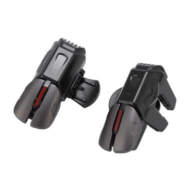 Imagem de Controladores de Jogo para Celular, Controlador de Jogo para Telefone Inteligente de 6 Gatilhos Com Design Ergonômico Alça de Jogo Confortável Tipo Clipe Botão de Controle de