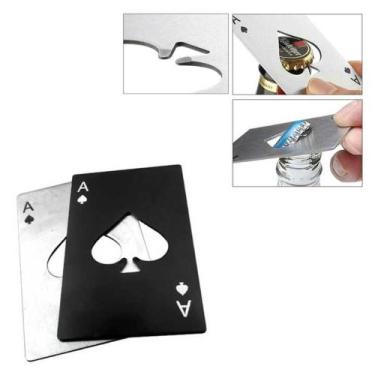Imagem de Abridor de garrafa de cerveja de poker de alta qualidade de aço person