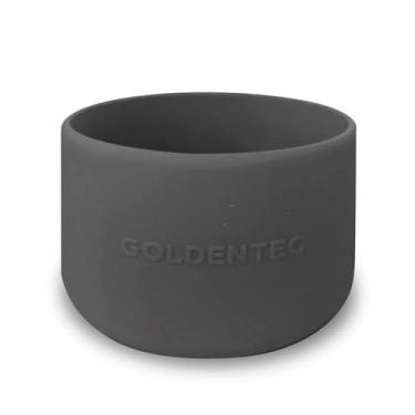 Imagem de GOLDENTEC - Capa Protetor de Silicone para Garrafas 350/500/750ml Goldentec Cinza