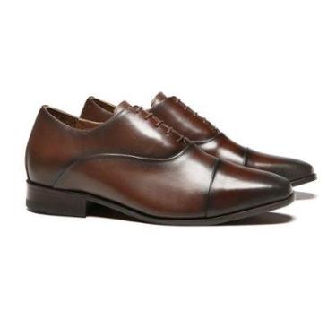 Imagem de Sapato Masculino Elevator Vintage Lorde Cafe Samello-Masculino