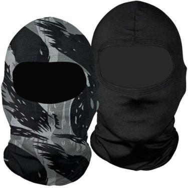 Imagem de Kit 2 Balaclavas fechadas balaclava touca toca ninja UV50+ - EX311, 1-