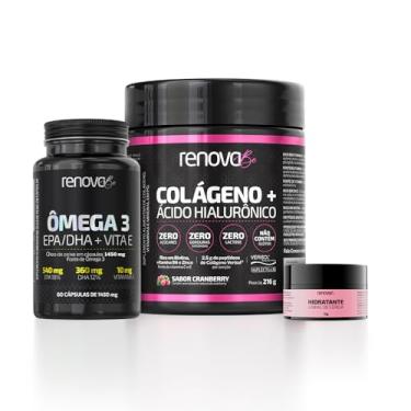 Imagem de Colágeno Renova Be Verisol Com Ácido Hialurônico + Ômega 3 (Cranberry + Ômega 3 Com Vita E)