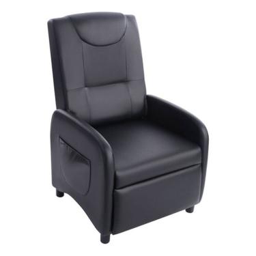 Imagem de Poltrona Reclinavel Do Papai Com Bolso Lateral Ate 150kg