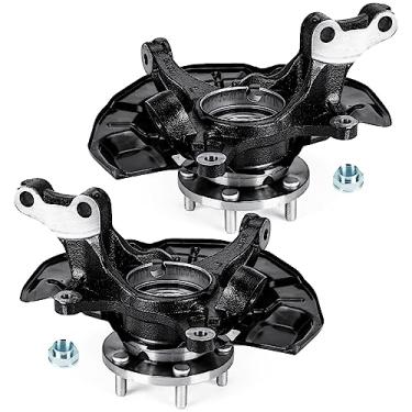 Imagem de AEagle Conjunto de junta de direção dianteira e cubo de rolamento de roda para Lexus ES350 2007-2012, Toyota Camry 2007-2017, lado esquerdo e lado direito, LK043 LK044 686-260 686-261