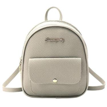 Imagem de Mini Mochila de material sintético Feminina Bolsa de Ombro - Luke Spor