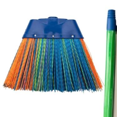 Imagem de Vassoura de Nylon Multicolorida com Cabo