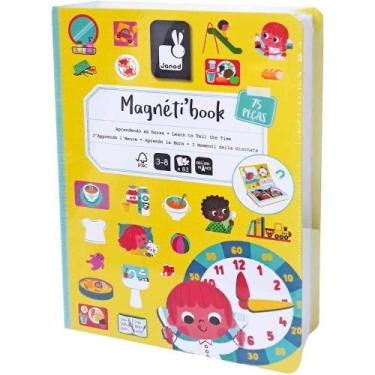 Imagem de Livro magnetico aprenda as horas janod - MAPED, ., UN
