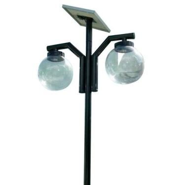 Imagem de Poste Energia Solar LED ECO-BOL Placa - Ecosoli, 80DU