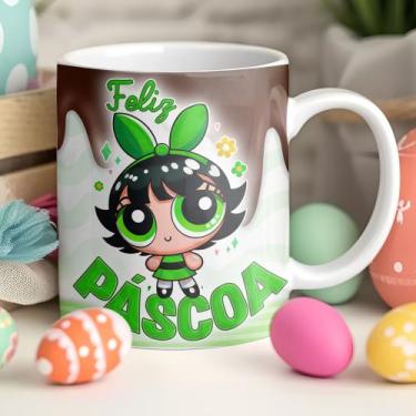 Imagem de Caneca Páscoa Meninas Super Poderosas Docinho - Jlssublimação