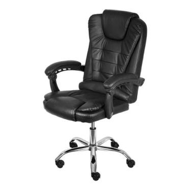 Imagem de Cadeira Escritório Presidente Estofada material sintético Jacarta - OR