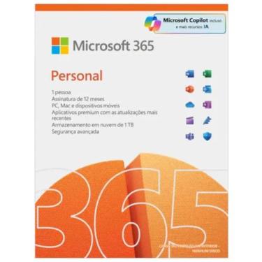 Imagem de Pacote Office 365 Personal 1 Ano, Licença válida para 1 PC/Mac - Micro