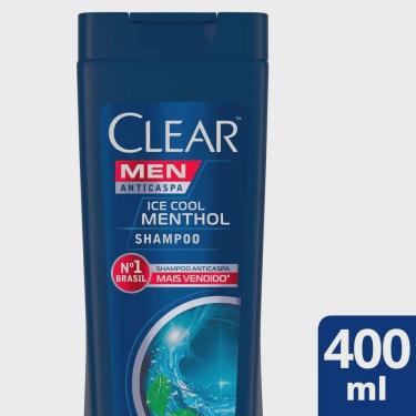 Imagem de Shampoo Anticaspa Clear Men Ice Cool Menthol 400ml