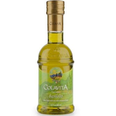 Imagem de Azeite Italiano Extravirgem com Basilolio colavita 250ml
