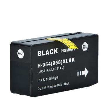 Imagem de Cartucho de Tinta Compatível 954XL L0S71AB Preto 7730 7740 8210 50ml