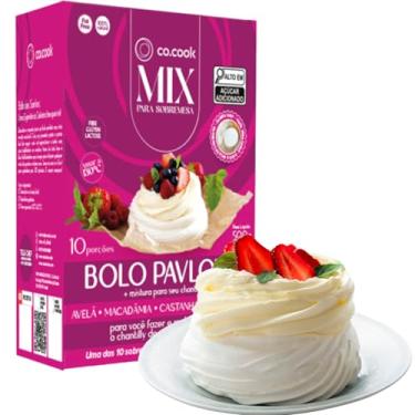 Imagem de CoCook Sobremesa Mix Preparados Bolo Pavlova Avelã 500g para Dia das Mães, Dia dos Namorados, Dia dos Pais, Páscoa, Presentes, Natal, Festas, Docerias,