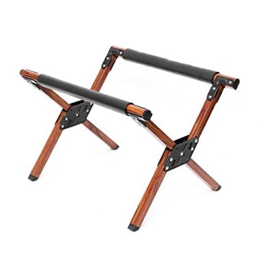 Imagem de G Stand DE FROFERCER PORTÁVEL RESIDER Stand DOBRILHO DO CABELA DE ICELA PARA CAMER CAMER, STAN DO Resfriador Dobrável Fr Liga Alumínio Portátil Portátil Cam Box Black (Cor de grão de madeira)