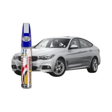 Imagem de Caneta de Pintura Preta para Reparar Arranhões de Carro - Removedor de