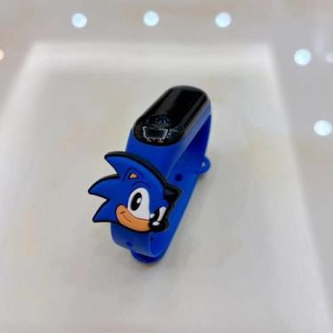 Imagem de Crianças Coloridas Assistem Relógio Infantil À Prova D'água led - oem,