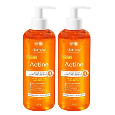 Imagem de Gel De Limpeza Actine 400g - Kit 2