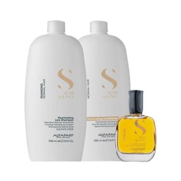 Imagem de Kit Alfaparf SDL Diamond - Sh1000ml+Cond 1000ml+Óleo 50ml - ALFAPARF M