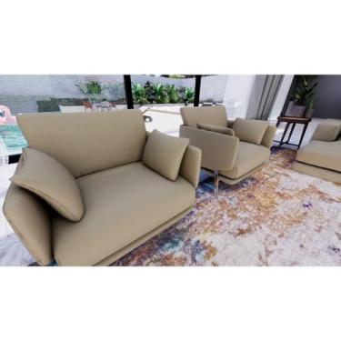 Imagem de Tecido Para Sofá e Estofado Sarja Peletizada 58 Lisa 11 Oncas Bege 757 - Largura 1,60m SAR-58