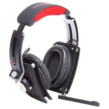 Imagem de Fone Headset E10m Gaming Ear-cup Ht-ltm Preto E Vermelho