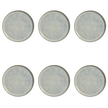 Imagem de Conjunto De Pratos Rasos 06 Peças Bio Green Granite Porto Brasil