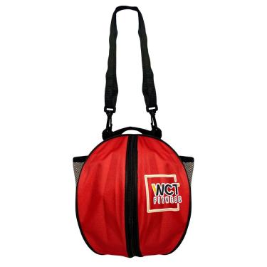 Imagem de Bolsa De Bola Esportiva Redondo Ajustável Mão/ombro Esporte Vôlei Basquete Futebol – Wct Fitness