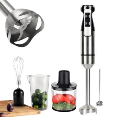 Imagem de Mixer Processador Batedor Misturador 5 Em 1 1000W (Prata 110V)