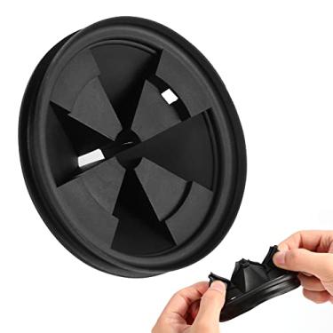 Imagem de rqyekdo Protetor Contra Respingos Para Triturador De Lixo, 1 Pacote Com 3 3/8" Defletor Drenagem Pia, Qcb-Am, Substituição Modelos Insinkerator Evolution Series Moen, Peças E Acessórios Lixo