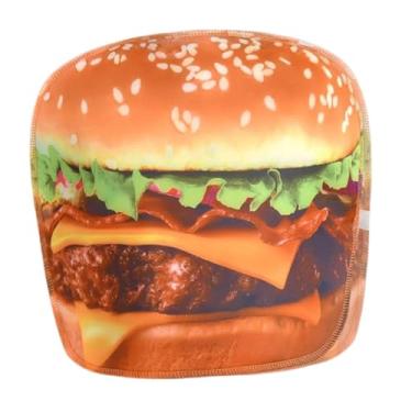 Imagem de kowaku Fantasia de hambúrguer, acessórios criativos, fantasia de Halloween para festas temáticas de carnaval, para Adultos