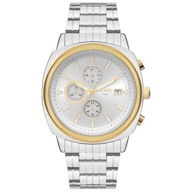 Imagem de Relógio Euro Feminino Delux Prata - Eujs15ab-4k