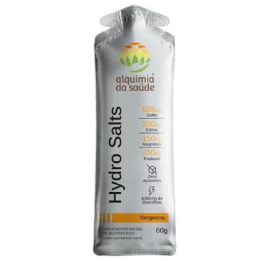Imagem de Eletrólitos Hydro Salts Alquimia da Saúde Tangerina 10 Unidades 60g, T