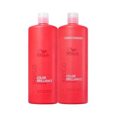 Imagem de Wella Brilliance Sh 1000ml + Cond 1000ml - Wella profissional